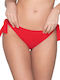 Blue Sense Bikini Brasilien mit Schnürchen Rot