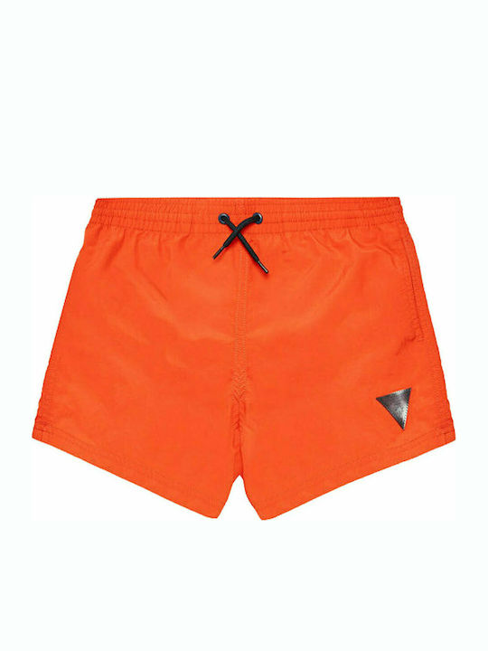 Guess Kids Swimwear Swim Shorts Orange