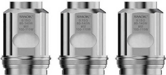 Smok TFV18 Dual Mesh Αντιστάση Ηλεκτρονικών Τσιγάρων 0.15ohm (DL) 3τμχ