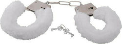 Toyz4lovers Bestseller Handcuffs With Fur Handcuffs in White Color