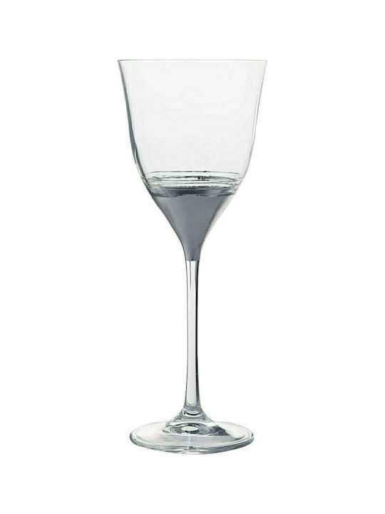 RCR Leaf Glass for White Wine made of Crystal Platinum Goblet 330ml 1pcs