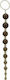 Nanma Oriental Jelly Butt Beads Anal Beads Black 26.5cm