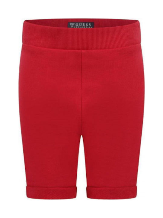 Guess Kids Shorts/Bermuda Fabric Βερμούδα Red