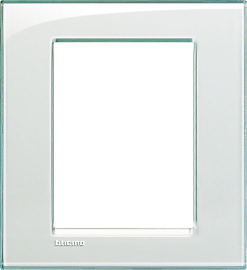 Legrand Bticino Living Light Switch Frame Horizontal Installation 3+3 Elements in White Color LNA4826KA