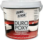 Durostick Duropoxy Tile Joint Filler Epoxy / 2 Components και Κόλλα Πλακιδίων Black 1kg