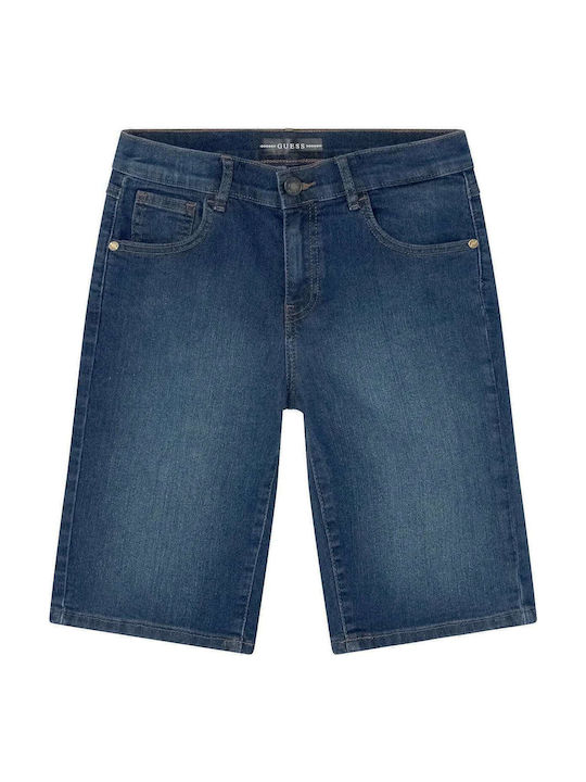 Guess Kids Shorts/Bermuda Denim Βερμούδα Blue