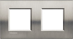 Legrand Bticino Living Light Switch Frame 2 Pos...