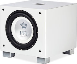 Rel Acoustics T/9x Ασύρματο Αυτοενισχυόμενο Subwoofer με Ηχείο 10" 300W Λευκό Γυαλιστερό