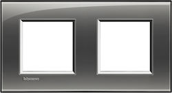 Legrand Bticino Living Light Schalterrahmen 2-f...