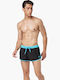 Herren Badebekleidung Shorts Schwarz