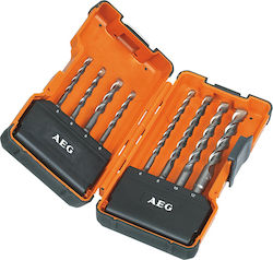 AEG Tools Σετ 8 Τρυπάνια με SDS Plus Στέλεχος για Δομικά Υλικά AEG Tools Σετ 8 Τρυπάνια με SDS Plus Στέλεχος για Δομικά Υλικά