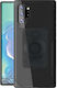 Tigra Sport FitClic Back Cover Σιλικόνης Μαύρο (Galaxy Note 10+)