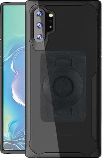 Tigra Sport FitClic Back Cover Σιλικόνης Μαύρο (Galaxy Note 10+)