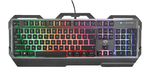 Trust GXT 856 Torac Гейминг Клавиатура с RGB подсветка (Английски US) Черен