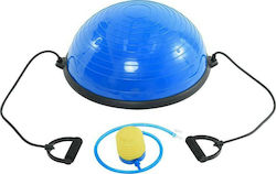 HomCom Balance Ball Blau 60x52x25cm