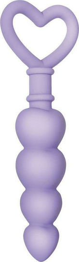 Evolved Novelties Sweet Treat Silicone Anal Beads Πρωκτικές Μπίλιες Μωβ