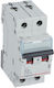 Legrand Αυτόματη Ασφάλεια 20A Διπολική AC 403388