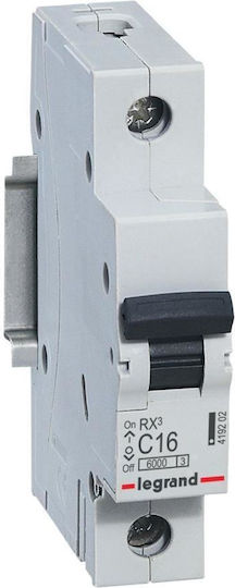 Legrand Αυτόματη Ασφάλεια 20A Μονοπολική AC 419203