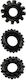 Dream Toys All Time Favorites Set of 3 Cockrings Black