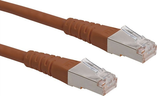 Roline S/FTP Kat.6 Ethernet Netzwerkkabel 7m Braunes