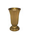 Marhome Vază Decorativă Plastic Flakon Lilia Aur 20x20x35cm 1buc