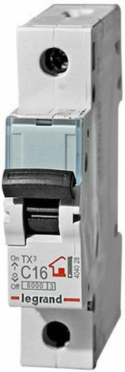 Legrand Αυτόματη Ασφάλεια 10A Μονοπολική AC 403719