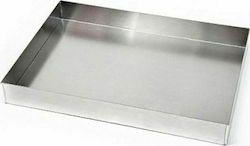 Aluminum Bakery Baking Tray W60xD40xH4cm