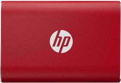 HP P500 USB 3.1 External 2.5" SSD 250GB Red