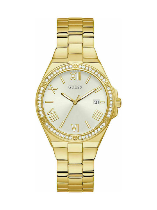 Guess Harper Watch with Metal Bracelet Gold