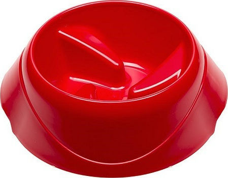 Ferplast Magnus Plastic Food Bowl Slow Feeder for Dog & Cat with Stand 500ml 10cm Various Colors