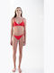 Bikini Set Triangle With Removable Padding Orange