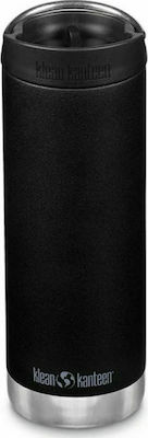 Klean Kanteen TKWide Black Ποτήρι Θερμός 0.47lt