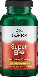 Swanson Super EPA Рибено масло 100 капси