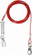 Trixie Dog Leash/Lead Garden Wire Leash in Red color 5m up to 50kg