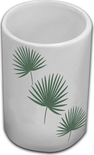 Douceur d'Intérieur 1801065 Jungly Ceramic Cup Holder Countertop Multicolour