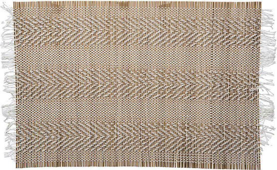 Atmosphera Indonesie Platzdeckchen Bamboo Beige 49x30cm 1Stück