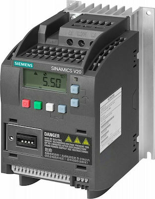 Siemens Sinamics V20 Speed Controller Basic Converter 0.75/1 PS Unfiltered 6SL32105BB175UV1