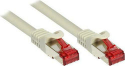 Alcasa 8060-150 S/FTP Cat.6 Καλώδιο Ethernet 15m Γκρι