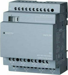 Siemens Logo! 8 Module Βιομηχανικών Εγκαταστάσεων PLC Μονάδα Αναλογικών Ψηφιακών In/Out 24VDC 6ED1055-1NB10-0BA2