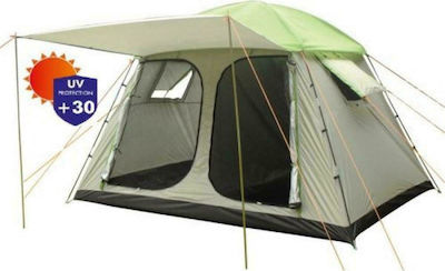 Panda 10338 Sky II Green Igloo Camping Tent 3 Seasons for 4 People 300x240x190cm