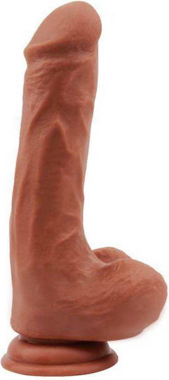 Chisa Novelties Bottomless Pleasure Ρεαλιστικό Dildo με Όρχεις και Βεντούζα Latin 20cm