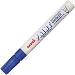 Uni-Ball Paint Ανεξίτηλος Μαρκαδόρος 2.2mm Μπλε