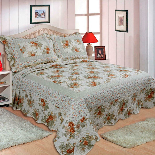 Silk Fashion ZG-040 Σετ Κουβερλί Μονό Microfiber Γκρι 160x220cm 2τμχ