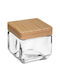 Atmosphera General Use Glass Jar with Lid Transparent 850ml 1 Piece