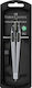 Faber-Castell Compass Grip Metallic Compass with Point and Circle Cutter in Case Silver