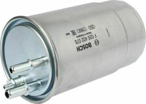 Bosch Car Fuel Filter Fuel Filter for Alfa Romeo 159 / Brera / Giulietta / Mito / Spider / Citroen Jumper / Nemo / Fiat 500 / 500 C / Bravo II / Croma / Doblo / Doblo Cargo / Ducato / Fiorino / Grande Punto Fiat Bravo / 500 / Idea / Doblo Renault Spider Citroen Nemo / Jumper Alfa Romeo Mito / Brera F026402076