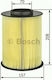 Bosch Car Air Filter for Ford C-Max / Focus / Grand C-Max / Tourneo / Transit Mazda 5 Volvo C30 / S40