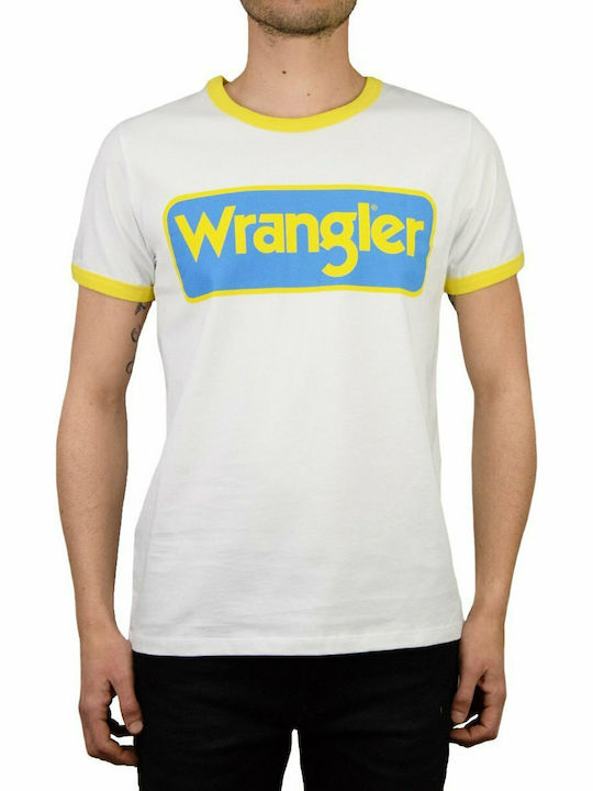 Wrangler Men's Short Sleeve T-shirt White W7C42FK12