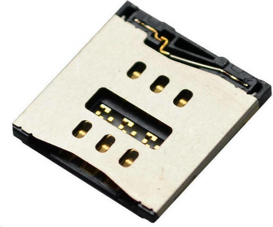 Επαφή Κάρτας Sim Ασημί για iPhone 5