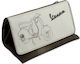 Xikar Magnetic Tobacco Pouch made of Artificial Leather Gray with Magnet Closure 16x8.5cm